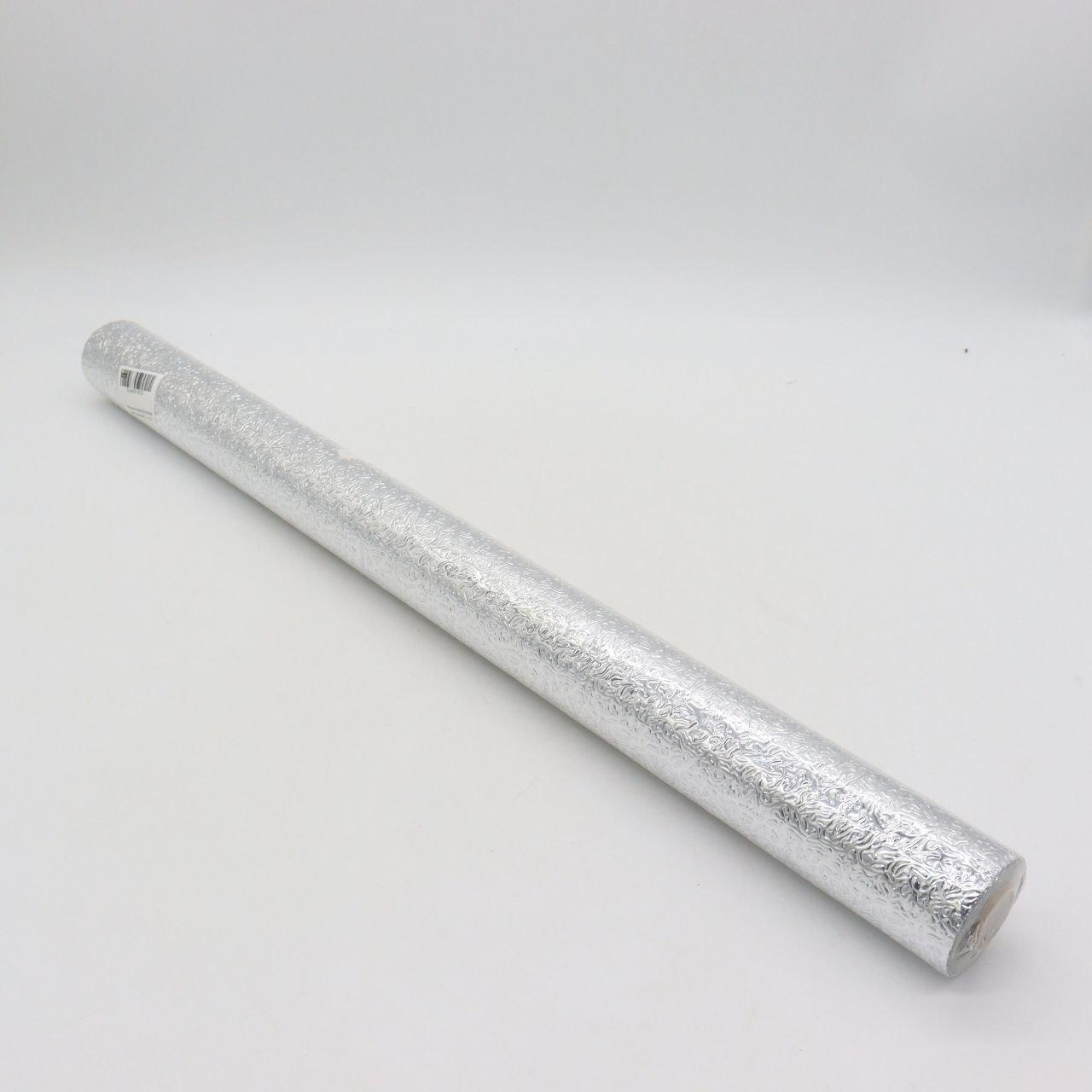 Самоклеюча кухонна плівка (5м х 60см) для кухонних поверхонь / Водонепроникна алюмінієва плівка