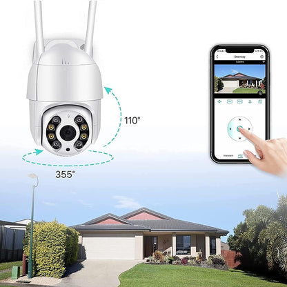 Вулична IP камера відеоспостереження з віддаленим доступом CAMERA CAM 6 WIFI 360/90 2,0mp / Поворотна IP камера