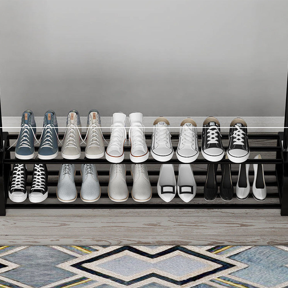 Подвійна стійка вішалка для одягу (150х110х54 см) до 30кг, Double floor Hanger / Підлогова вішалка