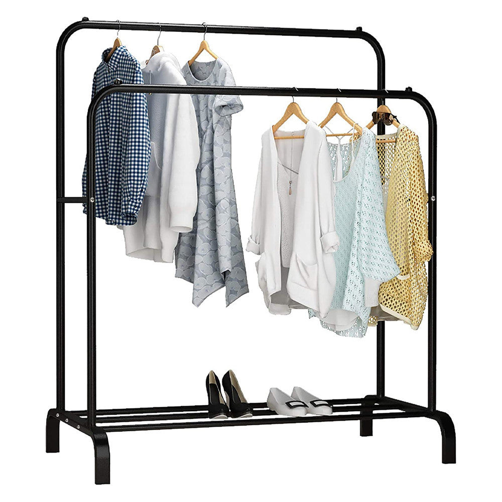 Подвійна стійка вішалка для одягу (150х110х54 см) до 30кг, Double floor Hanger / Підлогова вішалка