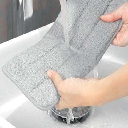 Змінна насадка для швабри (32х11 см) / Запаска для швабри з мікрофібри / Змінна насадка на швабру