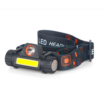 Налобний ліхтар від акумулятора, Bailong BL-8101 XPE+COB / Акумуляторний ліхтарик на голову