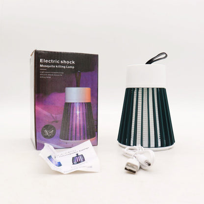 Антимоскітна лампа від комарів, від USB, Electronic shock, Зелений / Відлякувач комах