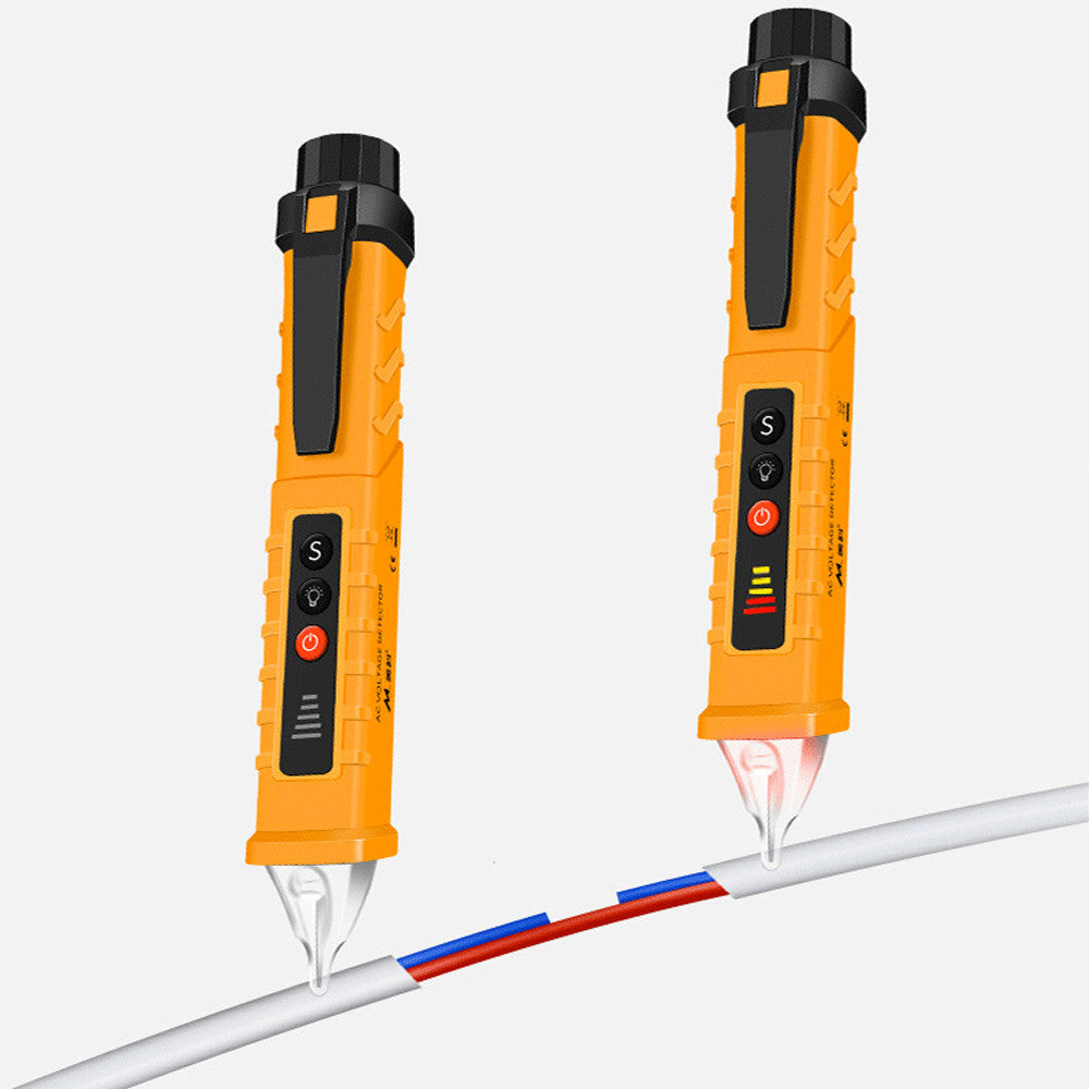 Безконтактний детектор напруги тестер зі світловою та звуковою індикацією Non-Contact Detector 7478