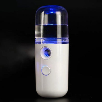 Зволожувач шкіри обличчя 30 мл, Nano Mist, Білий / Портативний міні зволожувач повітря