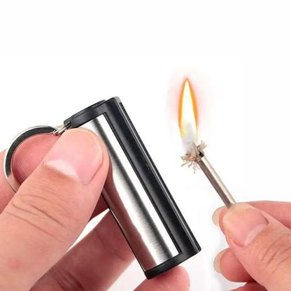 Нескінченний бензиновий сірник Make Fire / Вічна запальничка брелок / Засіб для розпалу вогню