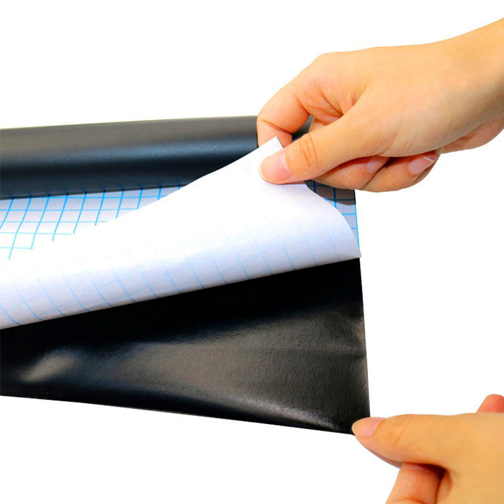 Наклейка плівка на стіну для малювання крейдою 45х200см + 5 різних крейд / Дитяча дошка для малювання крейдою