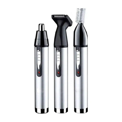 Портативний тример для носа та вух 3 в 1 Geemy GM-3107 / Стайлер триммер для стрижки