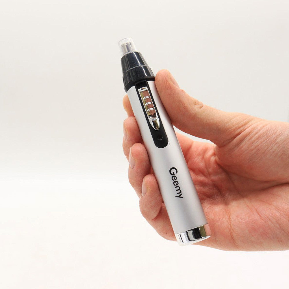 Портативний тример для носа та вух 3 в 1 Geemy GM-3107 / Стайлер триммер для стрижки