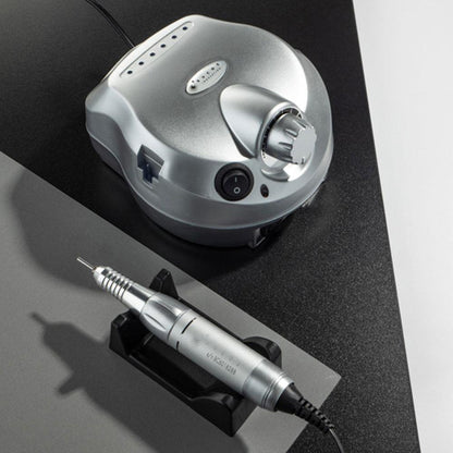 Фрезер для манікюру BUCOS ZS-601 PRO SILVER на 45 Вт 35000 об/хв, Срібний / Апарат для манікюру та педикюру