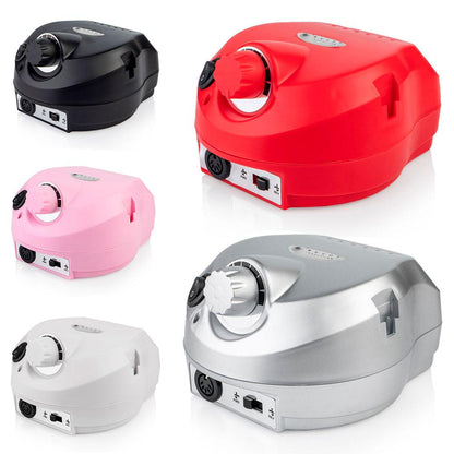 Фрезер для манікюру BUCOS ZS-601 PRO SILVER на 45 Вт 35000 об/хв, Срібний / Апарат для манікюру та педикюру