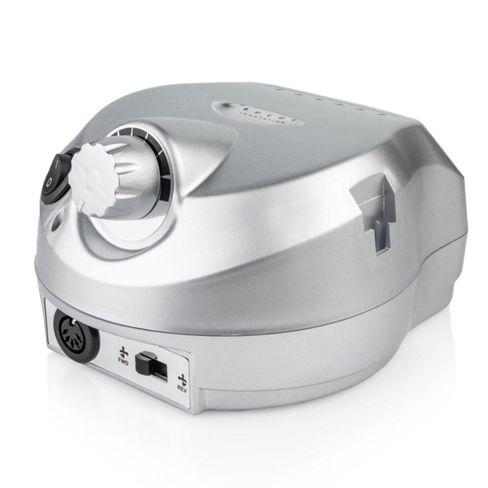 Фрезер для манікюру BUCOS ZS-601 PRO SILVER на 45 Вт 35000 об/хв, Срібний / Апарат для манікюру та педикюру