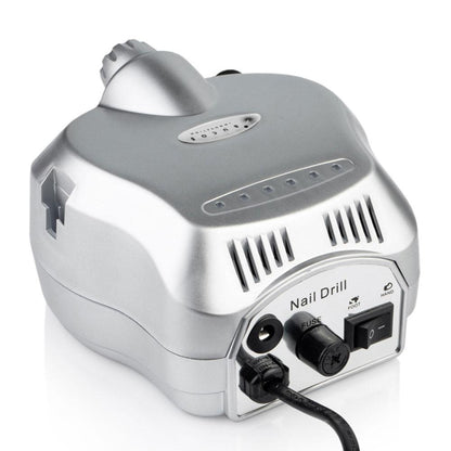 Фрезер для манікюру BUCOS ZS-601 PRO SILVER на 45 Вт 35000 об/хв, Срібний / Апарат для манікюру та педикюру