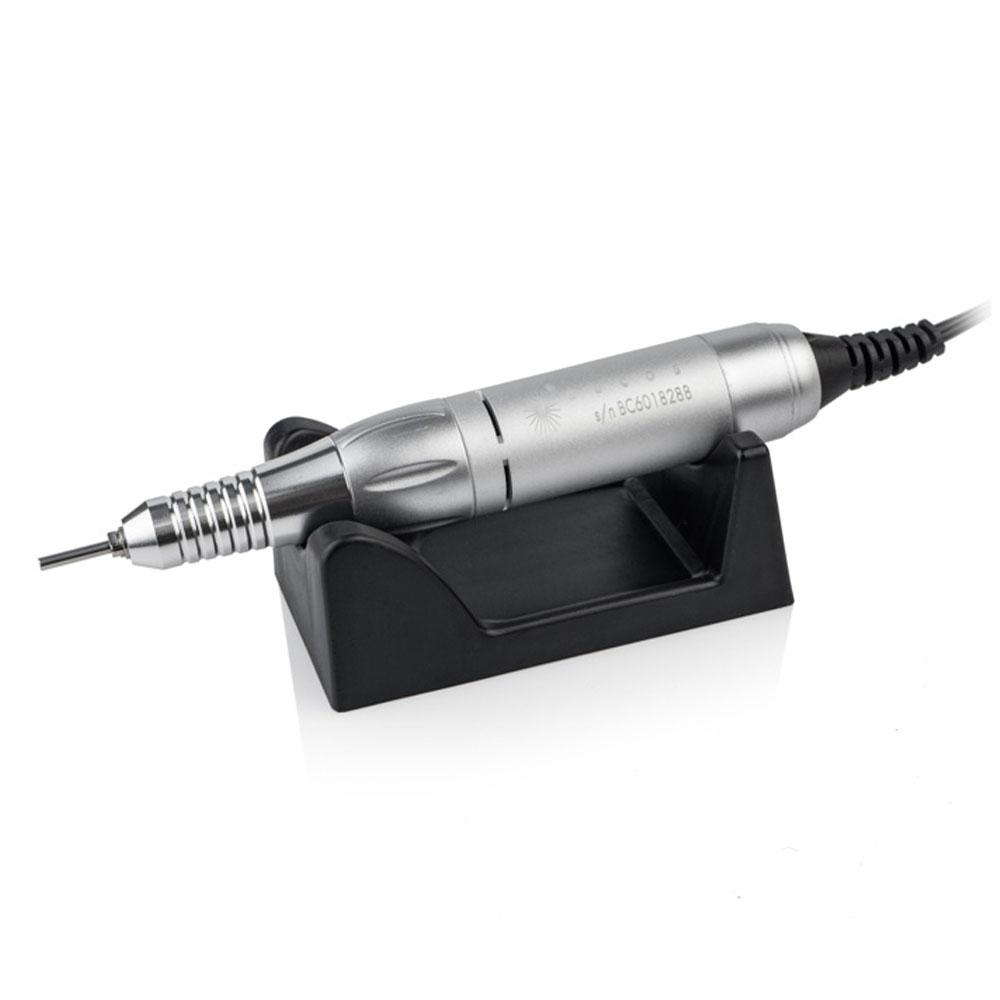 Фрезер для манікюру BUCOS ZS-601 PRO SILVER на 45 Вт 35000 об/хв, Срібний / Апарат для манікюру та педикюру