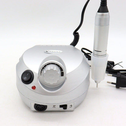 Фрезер для манікюру BUCOS ZS-601 PRO SILVER на 45 Вт 35000 об/хв, Срібний / Апарат для манікюру та педикюру