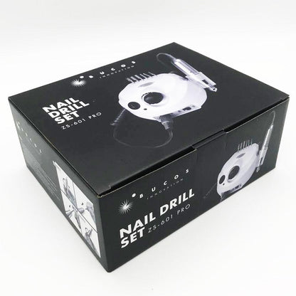 Фрезер для манікюру Naill Drill ZS-601 на 45 Вт 35000 об/хв, Рожевий / Апарат для манікюру та педикюру