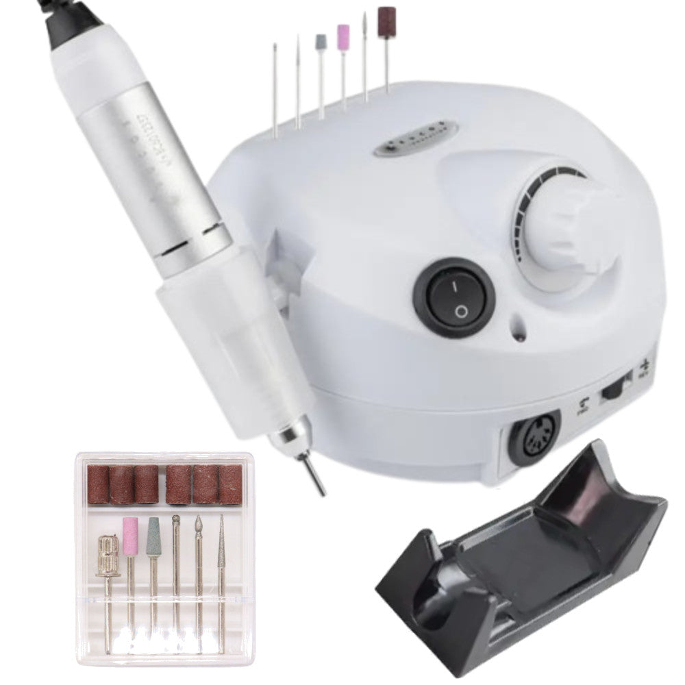 Фрезер для манікюру Naill Drill ZS-601 на 45 Вт 35000 об/хв, Білий / Апарат для манікюру та педикюру
