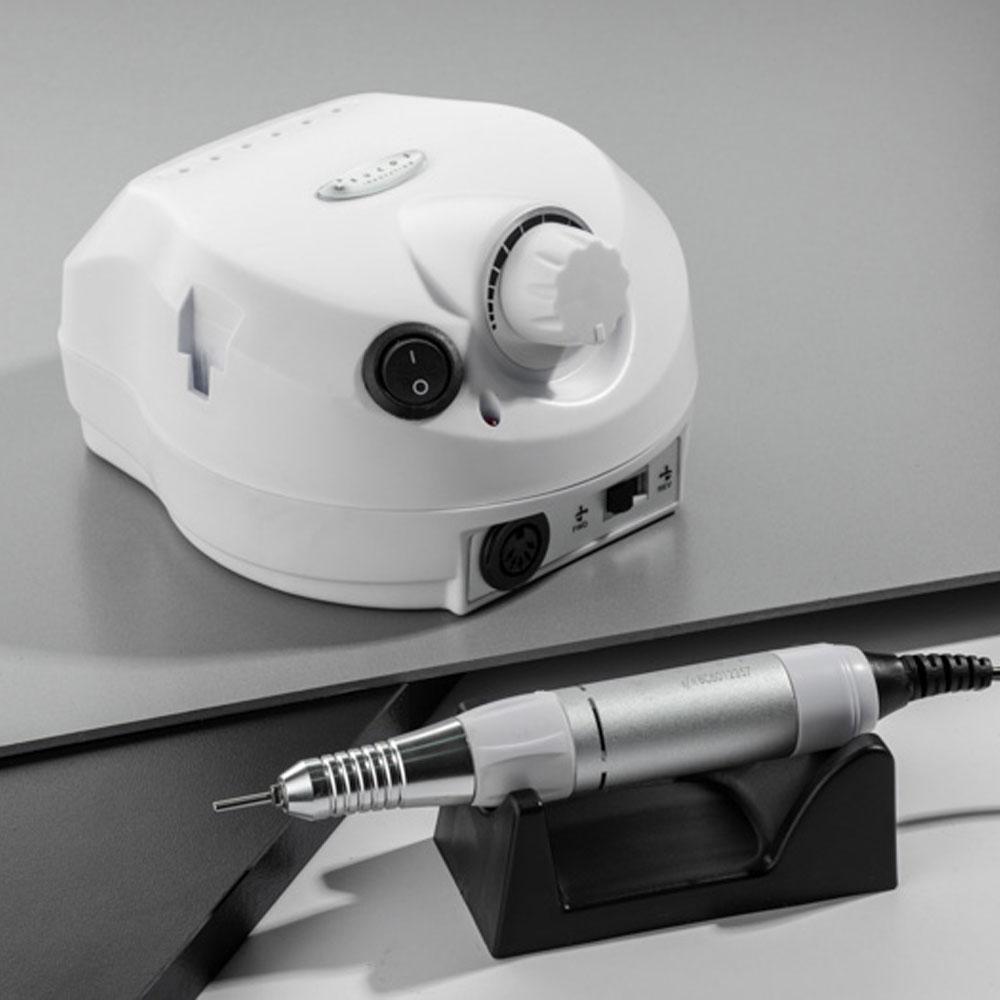 Фрезер для манікюру Naill Drill ZS-601 на 45 Вт 35000 об/хв, Білий / Апарат для манікюру та педикюру