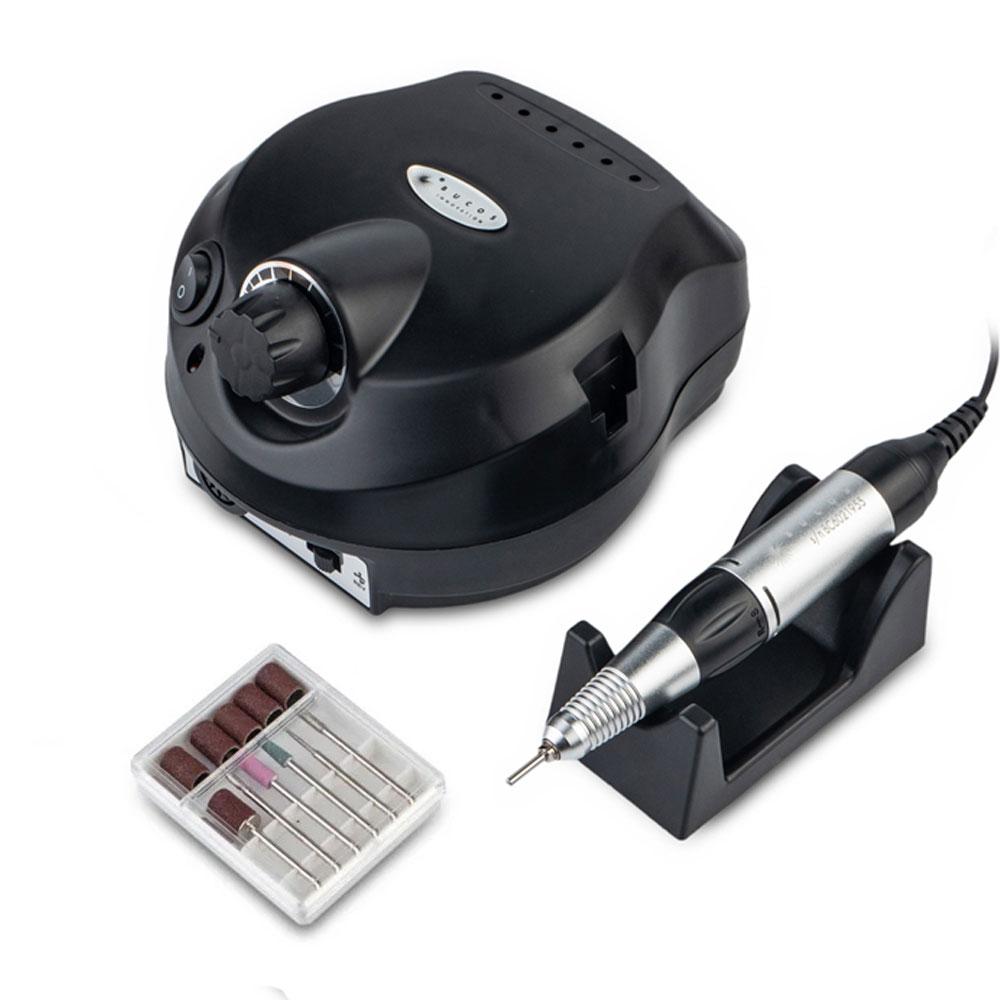 Фрезер для манікюру Naill Drill ZS-601 на 45 Вт 35000 об/хв, Чорний / Апарат для манікюру та педикюру