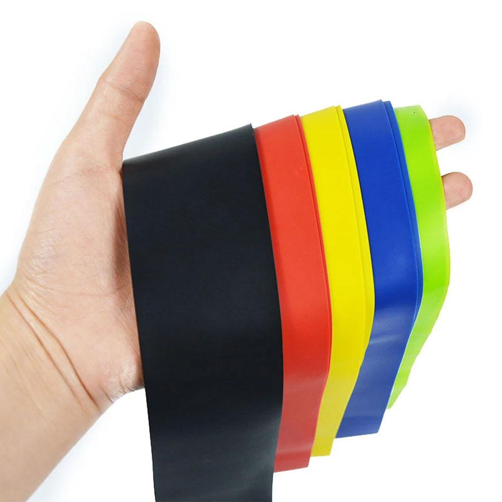 Фітнес резинки для тренувань 5 шт, з чохлом / Набір резинок для спорту / Стрічки еспандери для вправ