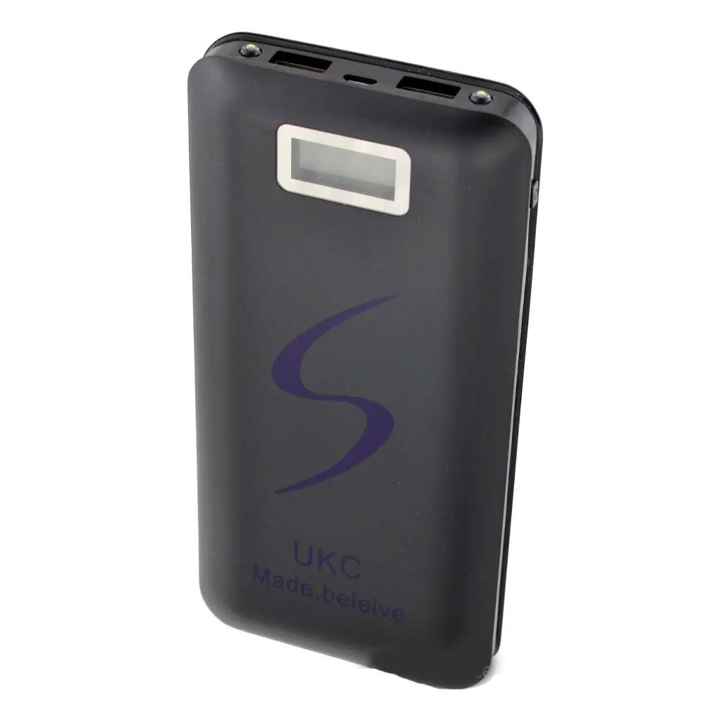 Power Bank 30000mah UKC UKC, Чорний / Портативний зарядний пристрій / Повербанк