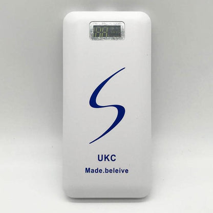 Power Bank 30000mah UKC, Білий / Портативний зарядний пристрій / Повербанк