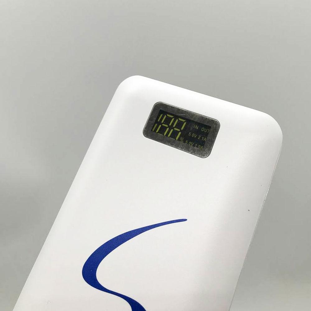 Power Bank 30000mah UKC, Білий / Портативний зарядний пристрій / Повербанк