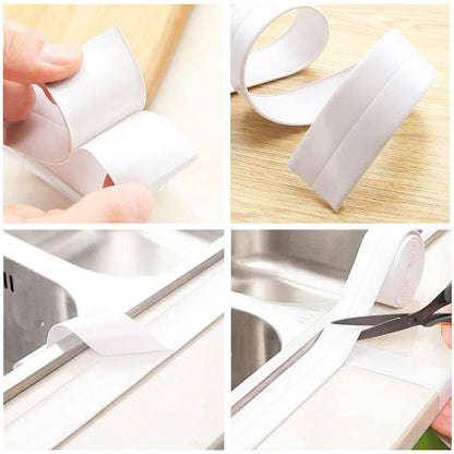 Водонепроникна бордюрна стрічка 2,5 метра Waterproof Tape / Ізоляційна стрічка для ванних кімнат та кухні