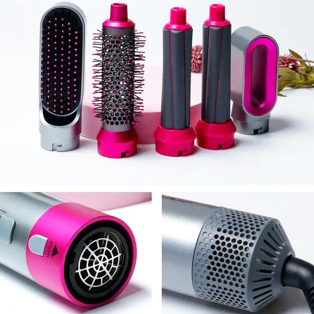 Фен стайлер для укладання волосся 5в1 (1000W) Hot Air Styler / Мультистайлер для укладання волосся / Прилади для волосся
