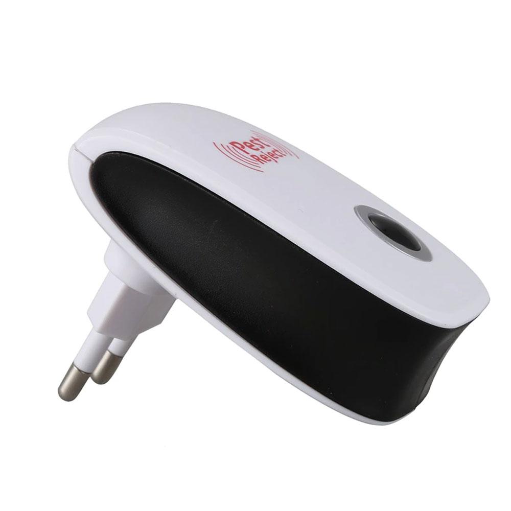 Електронний відлякувач комах і гризунів Electronic Pest Repeller / Ультразвуковий відлякувач в розетку