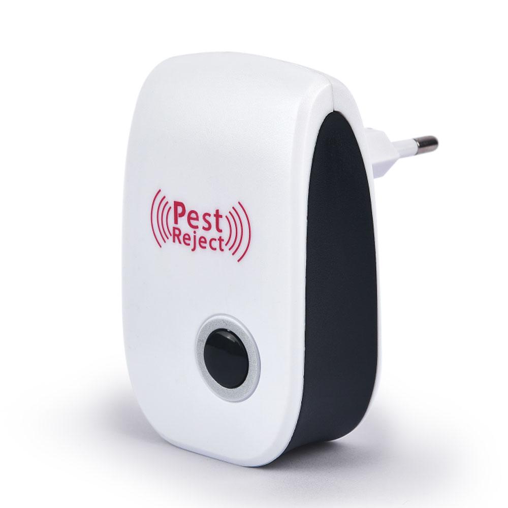 Електронний відлякувач комах і гризунів Electronic Pest Repeller / Ультразвуковий відлякувач в розетку