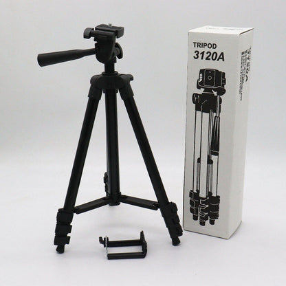 Штатив для кільцевої лампи 35-103 см, Tripod FY-3120 / Телескопічний штатив для камери та телефону / Трипод