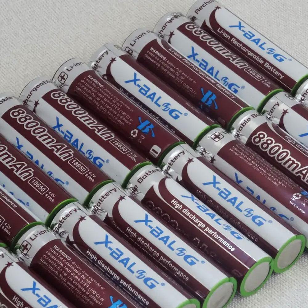 Акумулятор 18650 X-Balog 8800mAh 4.2V Li-ion/Акумуляторна батарейка для ліхтариків