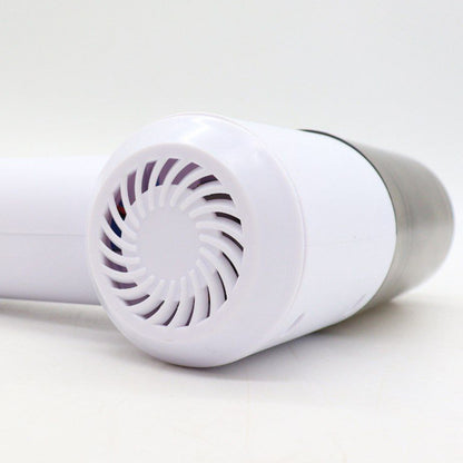 Автомобільний пилосос 2в1 Vacuum cleaner, Білий / Ручний пилосос з насадками та підсвічуванням