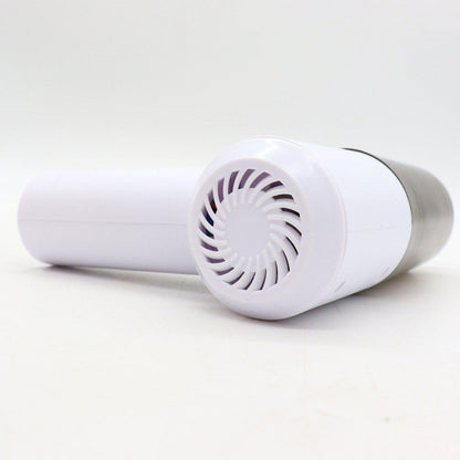 Автомобільний пилосос 2в1 Vacuum cleaner, Білий / Ручний пилосос з насадками та підсвічуванням