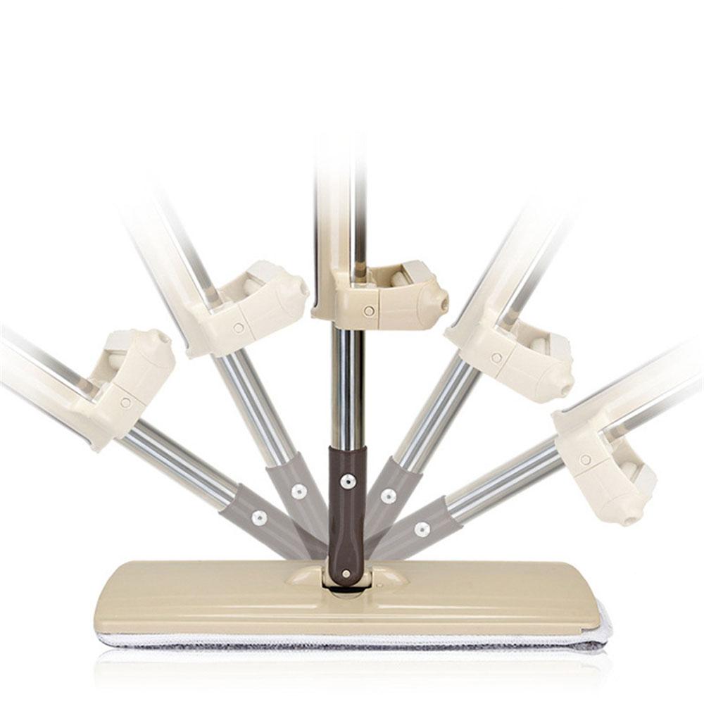 Швабра ледар для швидкого прибирання з віджимом і насадкой Spin Mop 360, Бежева / Швабра з самовіджимом