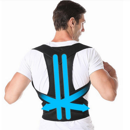 Грудопоперековий корсет для правильної постави Back Pain Need Help, Розмір S-3XL / Бандаж-коректор для спини, S