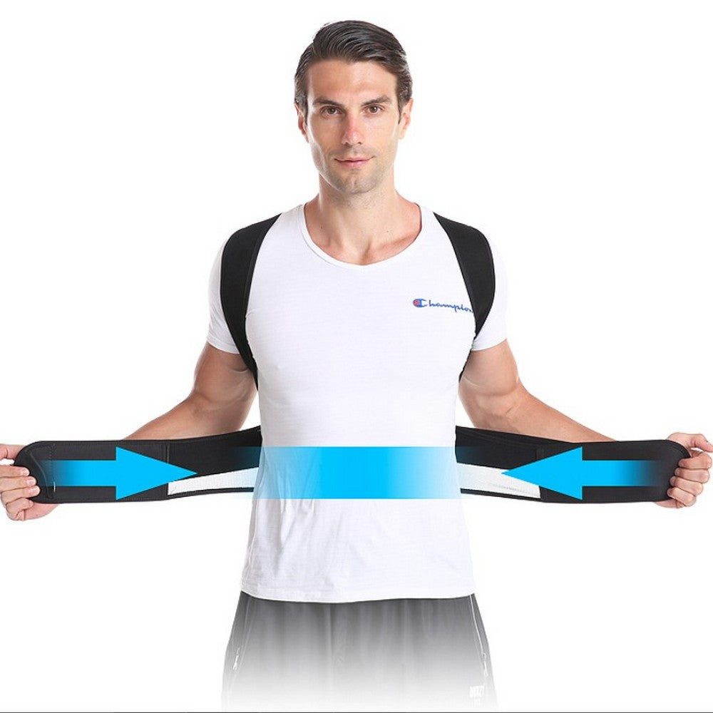 Грудопоперековий корсет для правильної постави Back Pain Need Help, Розмір S-3XL / Бандаж-коректор для спини, S