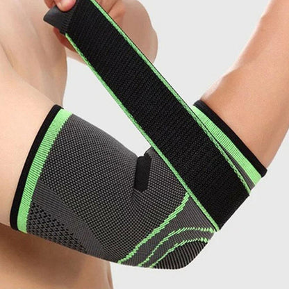 Налокітник спортивний / Фіксатор ліктьового суглоба / Еластичний бандаж на лікоть / Еластичний налокітник