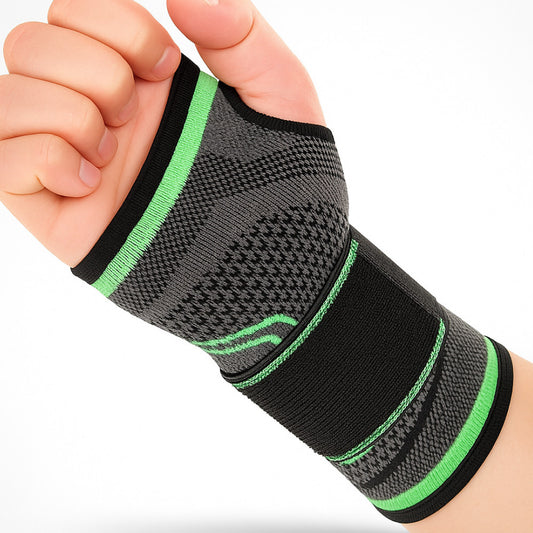 Фіксатор для руки 18х9см / Бандаж на зап'ястя / Лангетка на руку від перевантажень / Еластична пов'язка на кисть руки