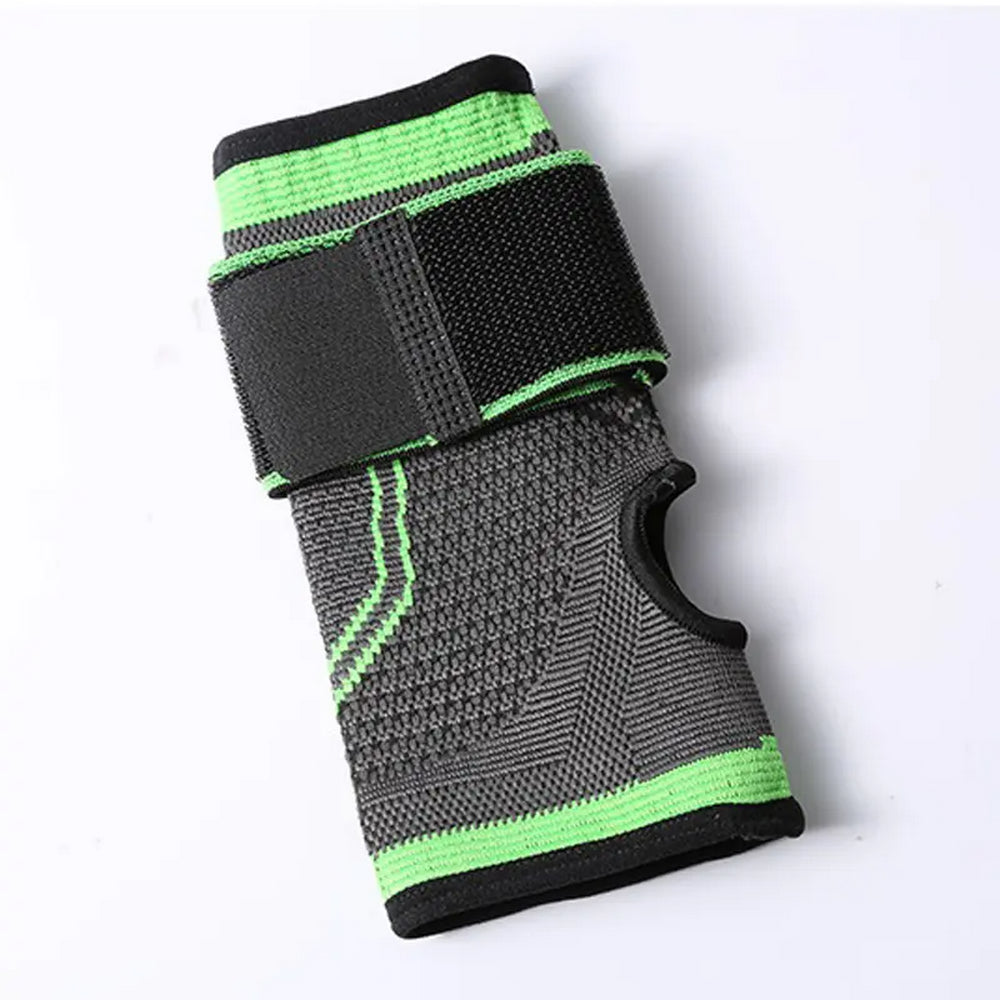 Фіксатор для руки 18х9см / Бандаж на зап'ястя / Лангетка на руку від перевантажень / Еластична пов'язка на кисть руки