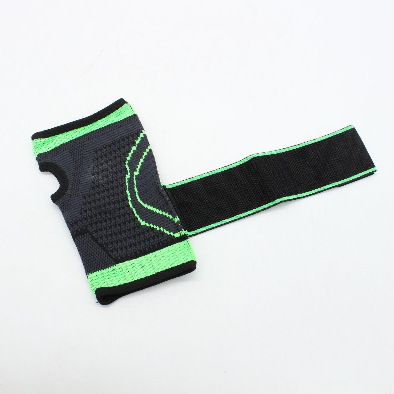 Фіксатор для руки 18х9см / Бандаж на зап'ястя / Лангетка на руку від перевантажень / Еластична пов'язка на кисть руки