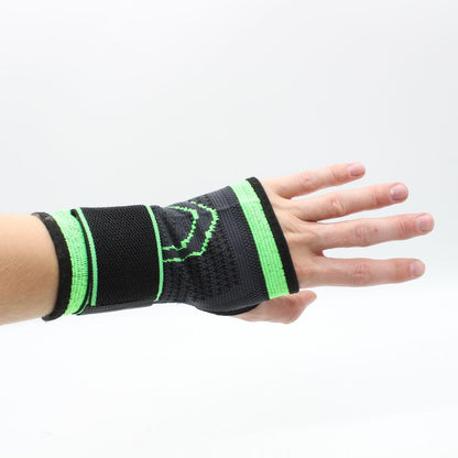 Фіксатор для руки 18х9см / Бандаж на зап'ястя / Лангетка на руку від перевантажень / Еластична пов'язка на кисть руки