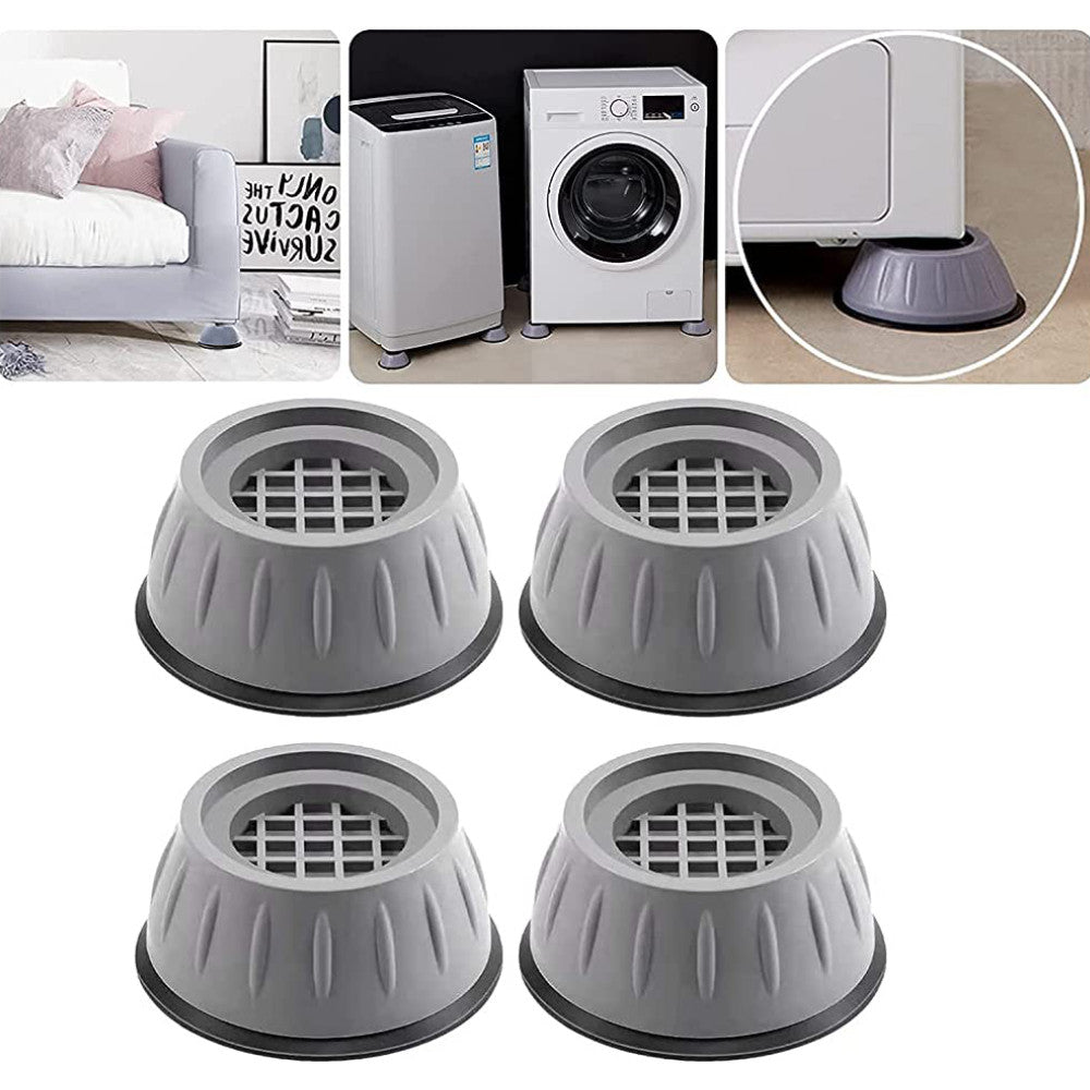 Антивібраційні та протиковзаючі підставки для побутової техніки 4 шт / Універсальні підставки для меблів