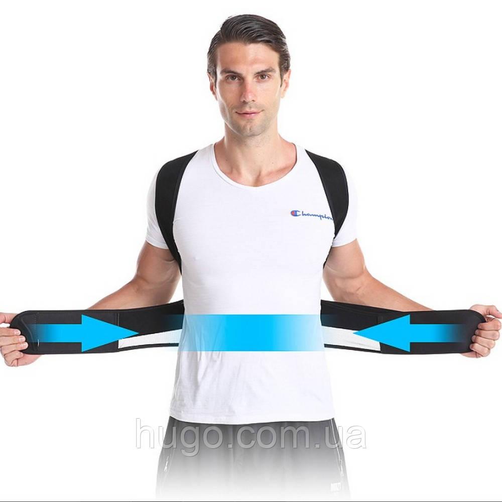 Грудопоперековий корсет для правильної постави Back Pain Need Help, Розмір S-3XL / Бандаж-коректор для спини, 2XL