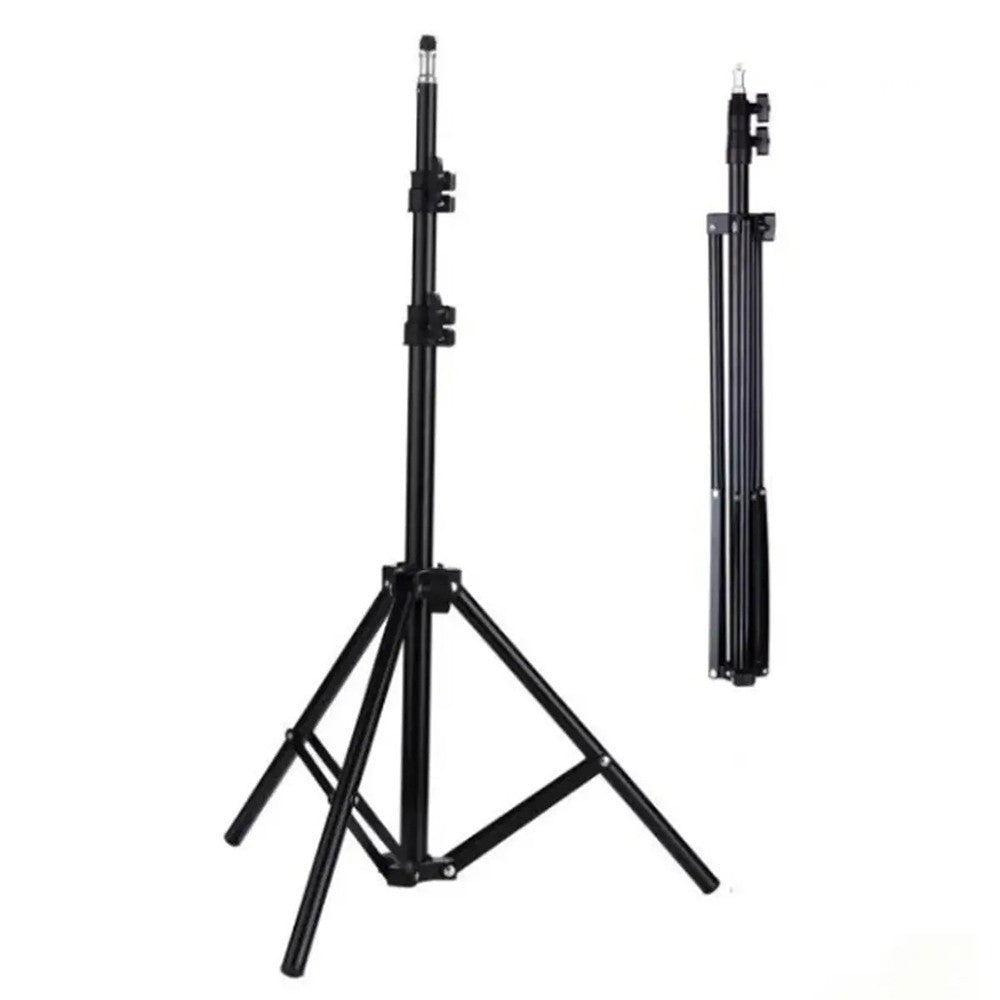 Кільцева лампа RGB, 33см, з тримачем для телефону MJ33 / Різнокольорова лампа кільце / LED лампа для фото