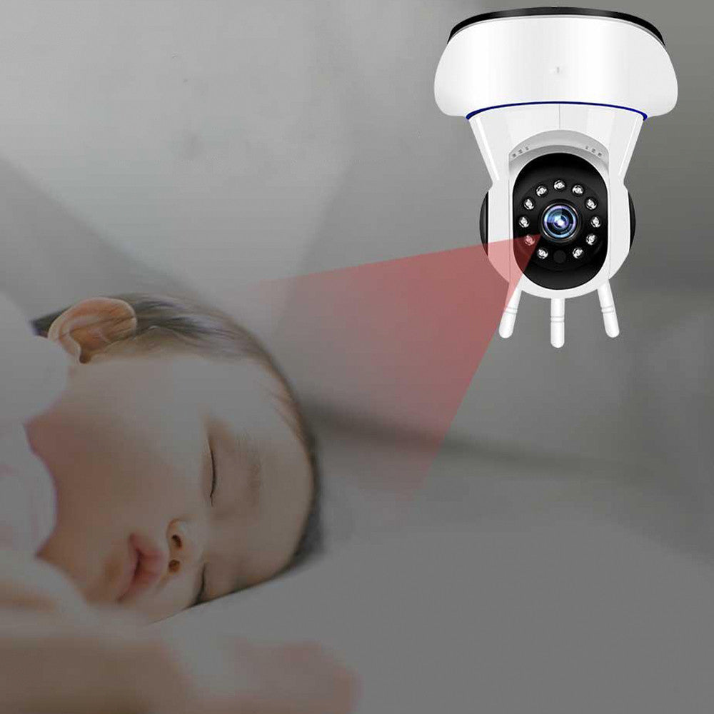 Бездротова WIFI камера з датчиком руху, нічним спостереженням I-100AG / Внутрішня IP камера відеоспостереження