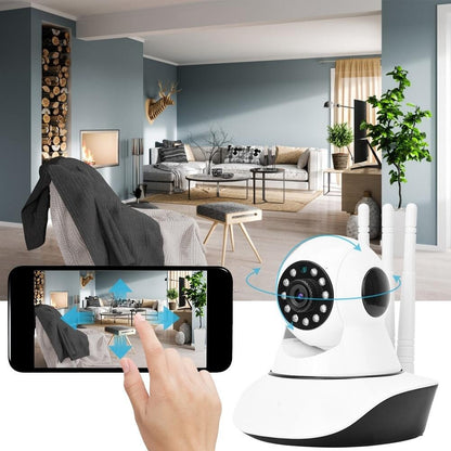 Бездротова WIFI камера з датчиком руху, нічним спостереженням I-100AG / Внутрішня IP камера відеоспостереження