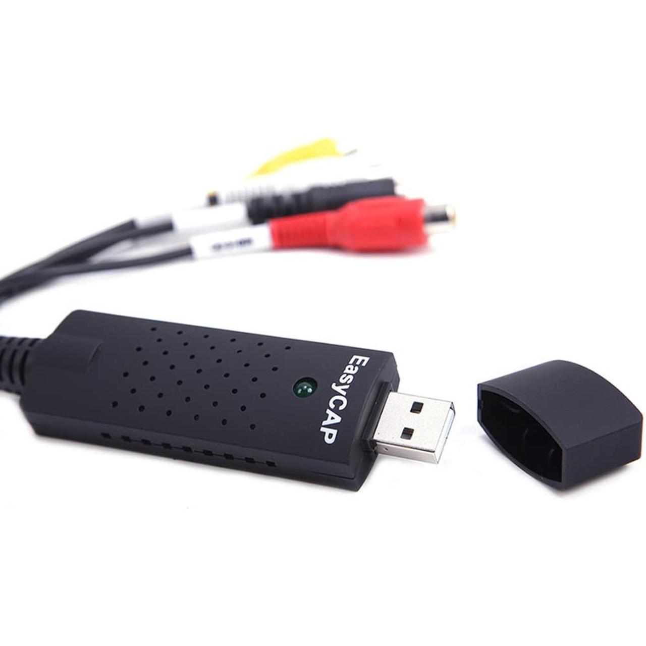 Карта відеозахоплення USB, Easier Capture / Адаптер захоплення відео, аудіо / Прилад для оцифровки плівкових касет