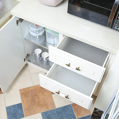 Фольга алюмінієва маслостійка для кухні 0,6×2 м/ Фольга самоклеюча для захисту стін, плити від жирових бризок